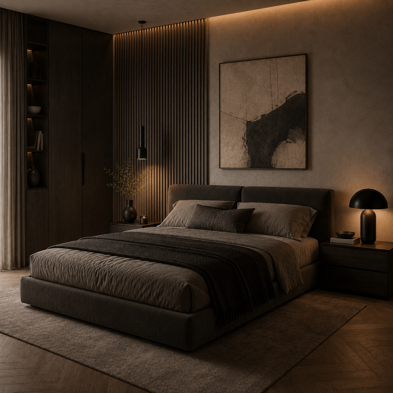 Luxury living room detail